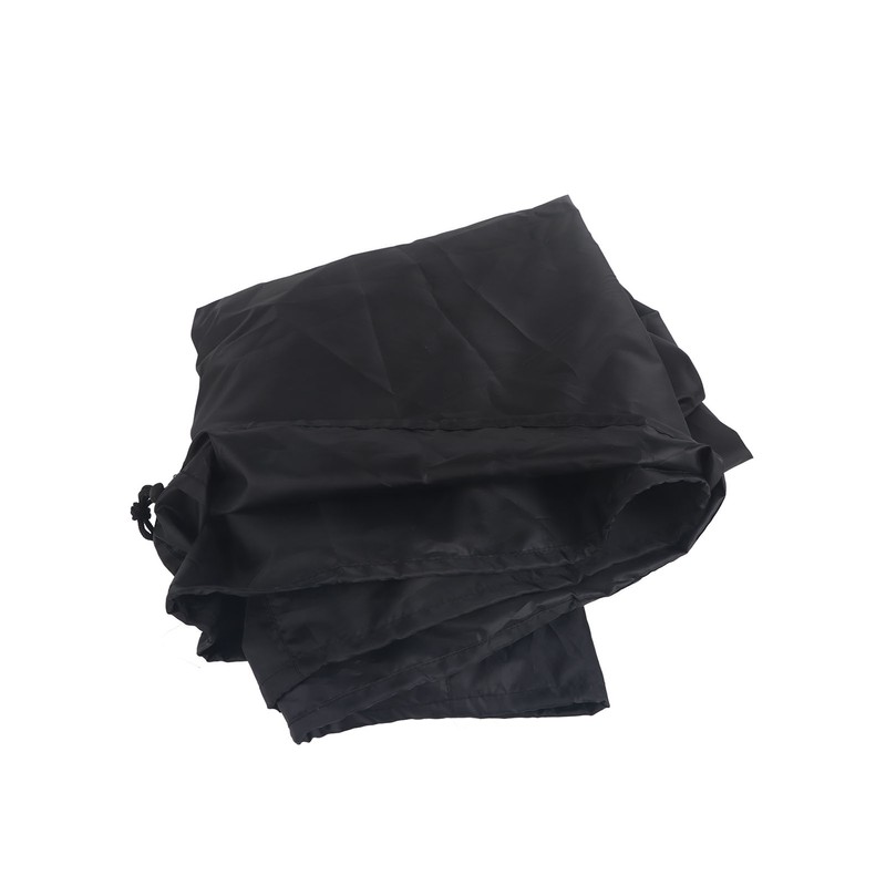 Black Portable Folding Bed Cover Furniture Dust Proof Protective Cover