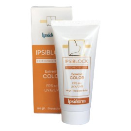 Crema Facial Ipsiderm Ipsiblock Color Extrema Fps50 100g Fotoprotector Hipoalergénico