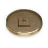 Oatey 42740 Cleanout Plug 1-1/2 Brass Recessed Head Tapped