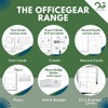 OfficeGear Tent Cards 4-up (25 Sheets - 100 Cards) 52