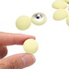 sourcing map 10pcs Fabric Cloth Covered Buttons 20mm Diameter Round