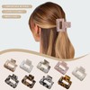 5 Pack Medium 2 Inch Claw Clips for Women, Double