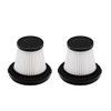 2 Pcs Bed Vacuum Cleaner Filters, Replacement Filter Compatible with