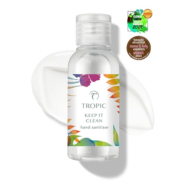 Tropic Skincare KEEP IT CLEAN hand sanitiser