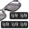 TORWOL Glasses Nose Pad 5 Pairs,Anti-Slip Silicone Push-in Replacement Glasses