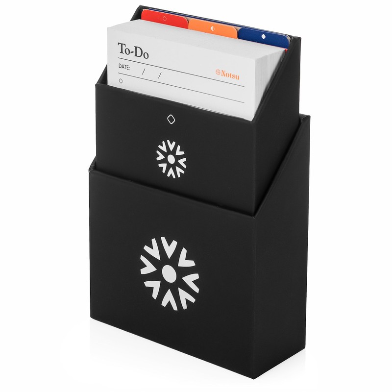 Notsu Centre Rise to Do List Card Planner Box Stand