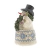 Heartwood Creek Snowman With Pine Scarf Figurine