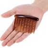 Gejoy 12 Pieces Plastic Teeth Hair Combs Tortoise Side Comb