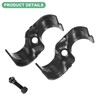 M METERXITY 4-Pack Structural Pipe Connector, Cross Grid Pipe Clamps