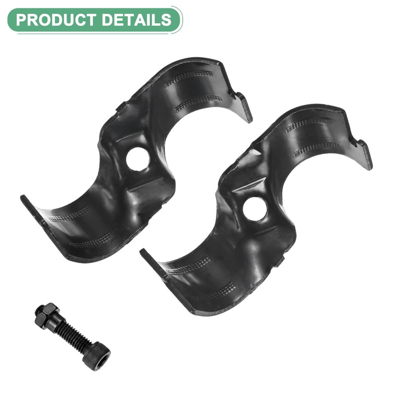 M METERXITY 4-Pack Structural Pipe Connector, Cross Grid Pipe Clamps