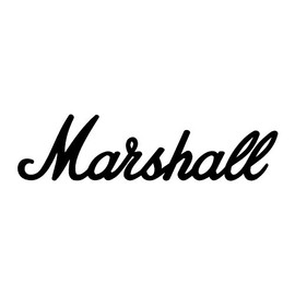 Marshall Amplifiers Decal Sticker - Peel and Stick Sticker Graphic - - Auto, Wall, Laptop, Cell, Truck Sticker for Windows, Cars, Trucks