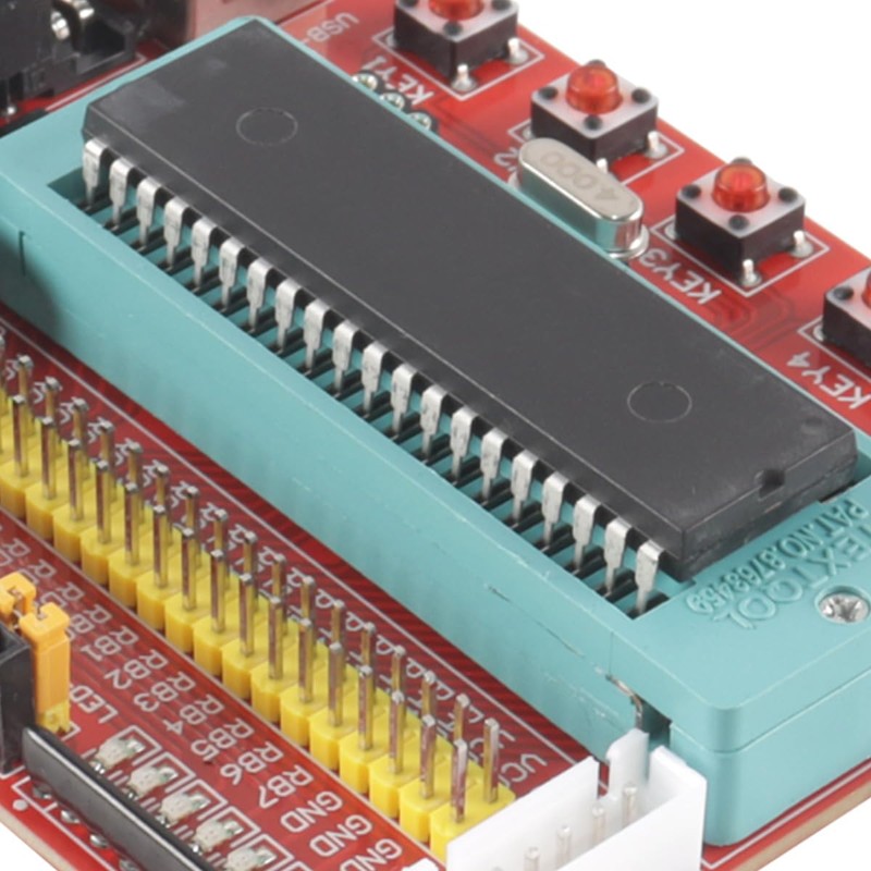Hoite Microchip PIC Board with RS232 Interface PIC16F877A Microcontroller PIC