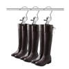 Tosnail 40 Pieces Boot Hanger Clips, Stainless Steel Laundry Hooks,