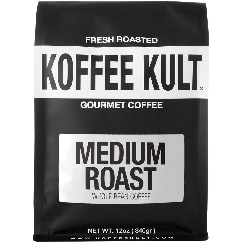 Koffee Kult Medium Roast Coffee Beans - Whole Bean -