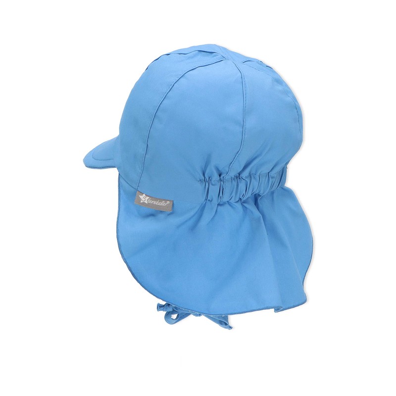 Sterntaler Baby Girls' Hat, Velvet blue