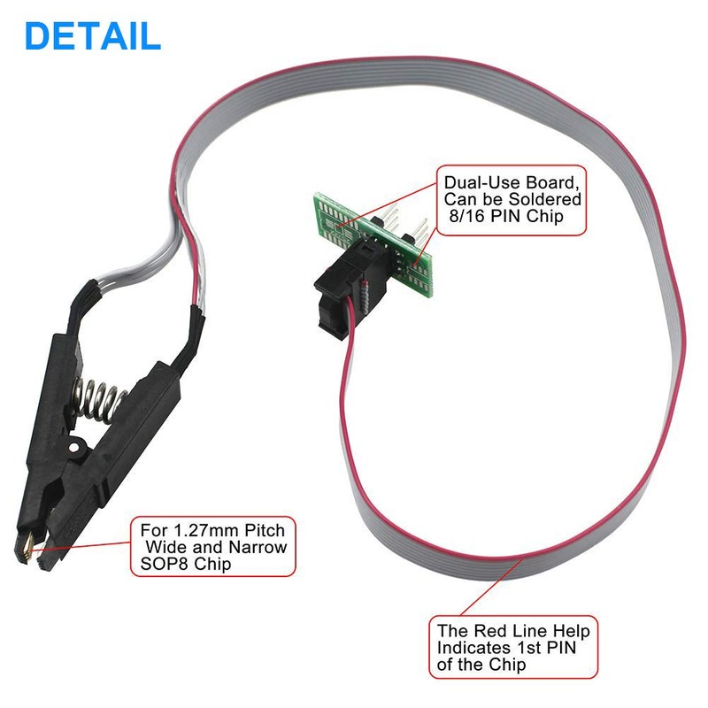 DAOKI USB Programmer CH341A Series Burner Chip 24 EEPROM BIOS