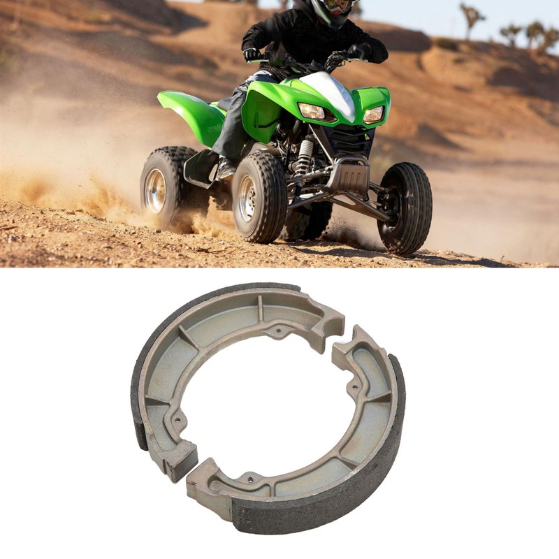Rear Brake Shoe Semi Metal Motorcycle Parts Replacement for Kawasaki