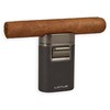 Lotus Brawn Table Cigar Lighter with Quad Wind-Resistant Torch Flames,