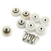 AKORD 8 Sets 19mm Stainless Steel Shower Door Wheels Rollers