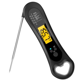 Digital Meat Thermometer, Instant Read for Grilling and Cooking