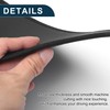 X AUTOHAUX Leather Car Door Anti Kick Pad Sticker for