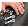 Angoily Luggage Zipper Repair Kit, 4PCS Suitcase Zipper Head Repair
