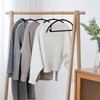 OIKA Hangers 50 Pack No Shoulder Bump - Space Saving