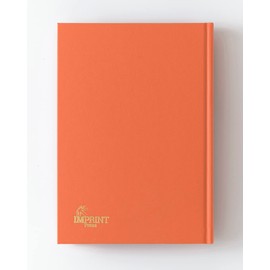 IMPRINT 2025-2026 Academic A5 Diary Page per Day Case Bound Mid-Year Diary - Student Teacher Planner Organiser with Diary, Timetable, Term and Notes pages (Orange)