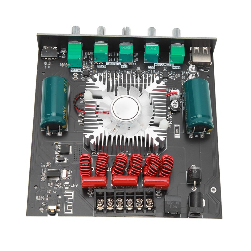 HT21 Bluetooth Power Amplifier Board with Subwoofer 2.1 Channel TDA7498E