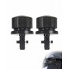 BTACGWP Motorcycle Seat Bolts Black 6 mm (Pack of 2)