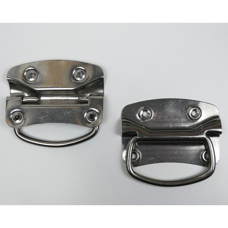 ingdaum® Crate Drop Handle (Pack of 2) Box Handle, Folding