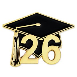 PinMart Class of 2026 Graduation Cap Pin – 1 Piece