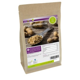 Vita2You Peanut Protein 500 g - 51% Protein - Vegan Protein - Peanut Sauce - Gluten Free - Premium Quality