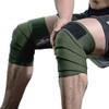 Knee Wraps (1 Pair) Knee Braces for Squats, Weightlifting, Powerlifting,