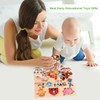 Wooden Puzzle Home Wooden Toy for Toddlers, Children's Gripping Puzzle