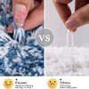 Pauwer Soft Bath Mats, Microfiber Fluffy Non Slip Bathroon Rug