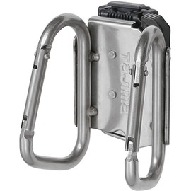 Tajima Saff Detachable System, Detachable Tool Holder, Heavy Duty, Extra Thick Stainless Steel, Small Double Carabiner, Easy to Put on and Take Off, Attach to Belt Later, Easy to Replace Waist Tools, Choose Only the Tools Used, Wear Only the Tools You Us
