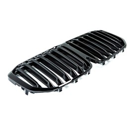 SNA Gloss Black G07 Grill, Front Kidney Grille Compatible for (2019-2022) X7 G07 Model Replacement (ABS, Single Slat Gloss Black)