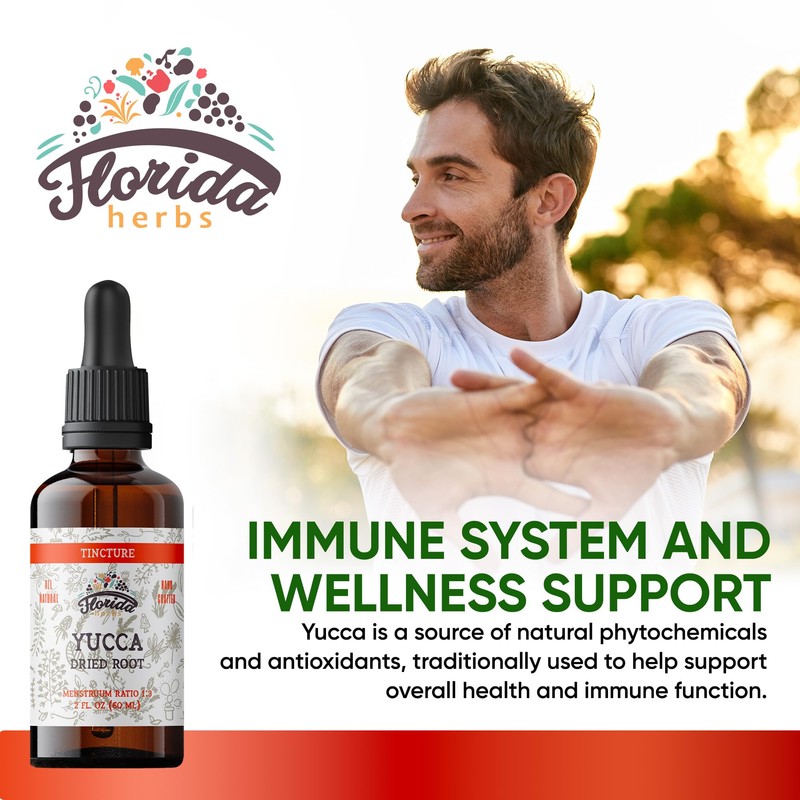 Yucca Tincture, Organic Yucca Extract (Yucca Glauca) Dried Root Herbal