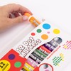 evelay 12 Coloured Dotters Dabbers Felt Dot Markers Mixed Pens