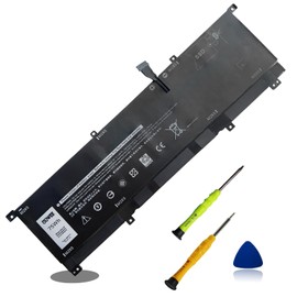 OUWEE 8N0T7 Laptop Battery Compatible with DELL XPS 15 9575 Precision 5530 2-in-1 Series Notebook 8N0T7 08N0T7 TMFYT 0TMFYT 11.4V 75Wh 6254mAh 6-Cell