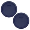 Pyrex Bundle - 2 Items: 7201-PC 4-Cup Blue Plastic Food