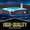 Kids Elastic Adjustable Belt with Leather Closure - Grey
