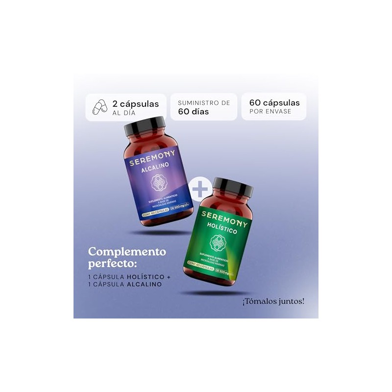 SEREMONY Alcalino Suplemento con Minerales Esenciales