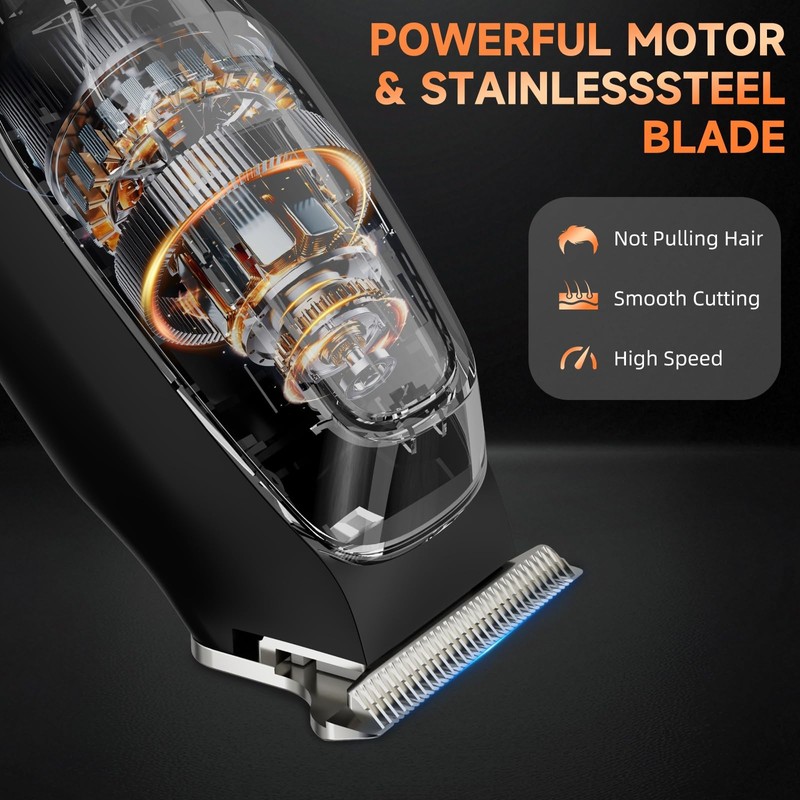 SIDHGN Professional Hair & Beard Trimmer, Electric Hair Clippers for
