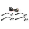 4pcs 12V Car LED Grille Light High Brightness Accessory Fit