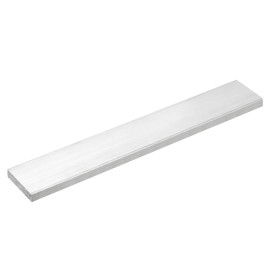 QUARKZMAN Square Aluminium Flat Bar, 5/16 Inch Thick, 1.6 Inch Width, 10 Inch Length, Aluminium Rod 6061 Aluminium Flat Plate, 8 x 40 x 254 mm T6511 Solid Material