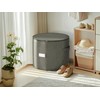 Vailando Shoe Organizer for Closet - Cylindrical Shoe Storage Organizer