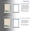 Windowpix ShadePix Blackout Roller Window Shade Custom 14 x 72