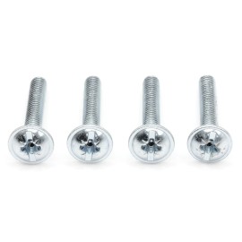 IKEA Replacement Screws for IKEA 100413 (HEMNES, HASSELVIKA) (Pack of 4)